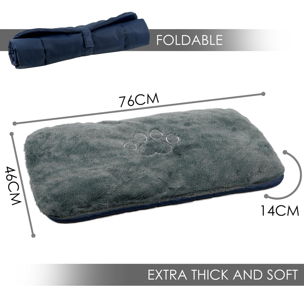 Pet Bed Indoor Outdoor 2-in-1 by GEEZY - UKBuyZone