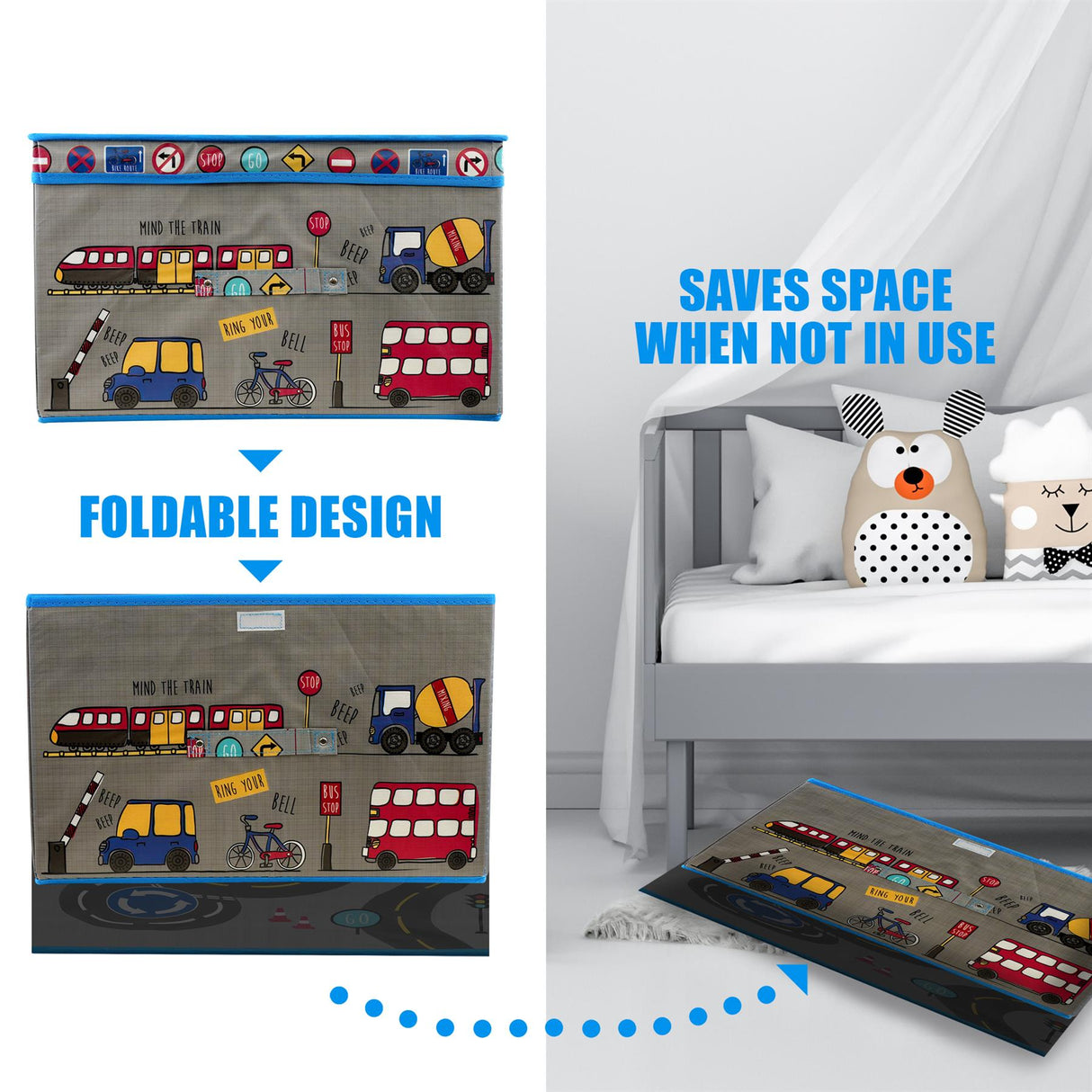 Travel Large Storage Box by The Magic Toy Shop - UKBuyZone