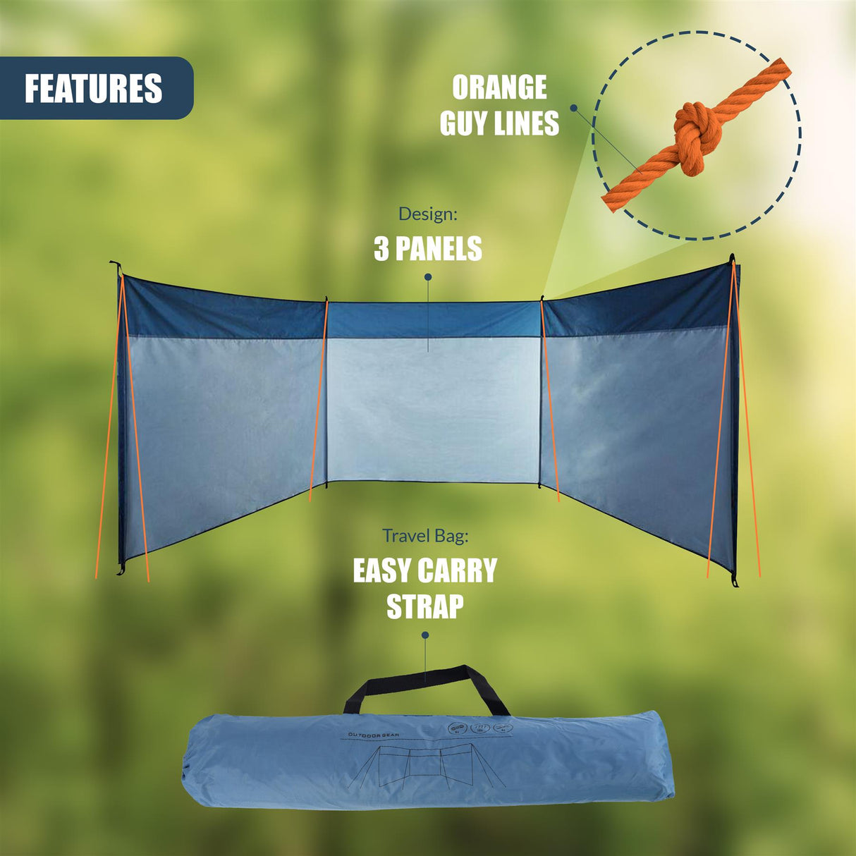 Windbreaker with Accessories by GEEZY - UKBuyZone