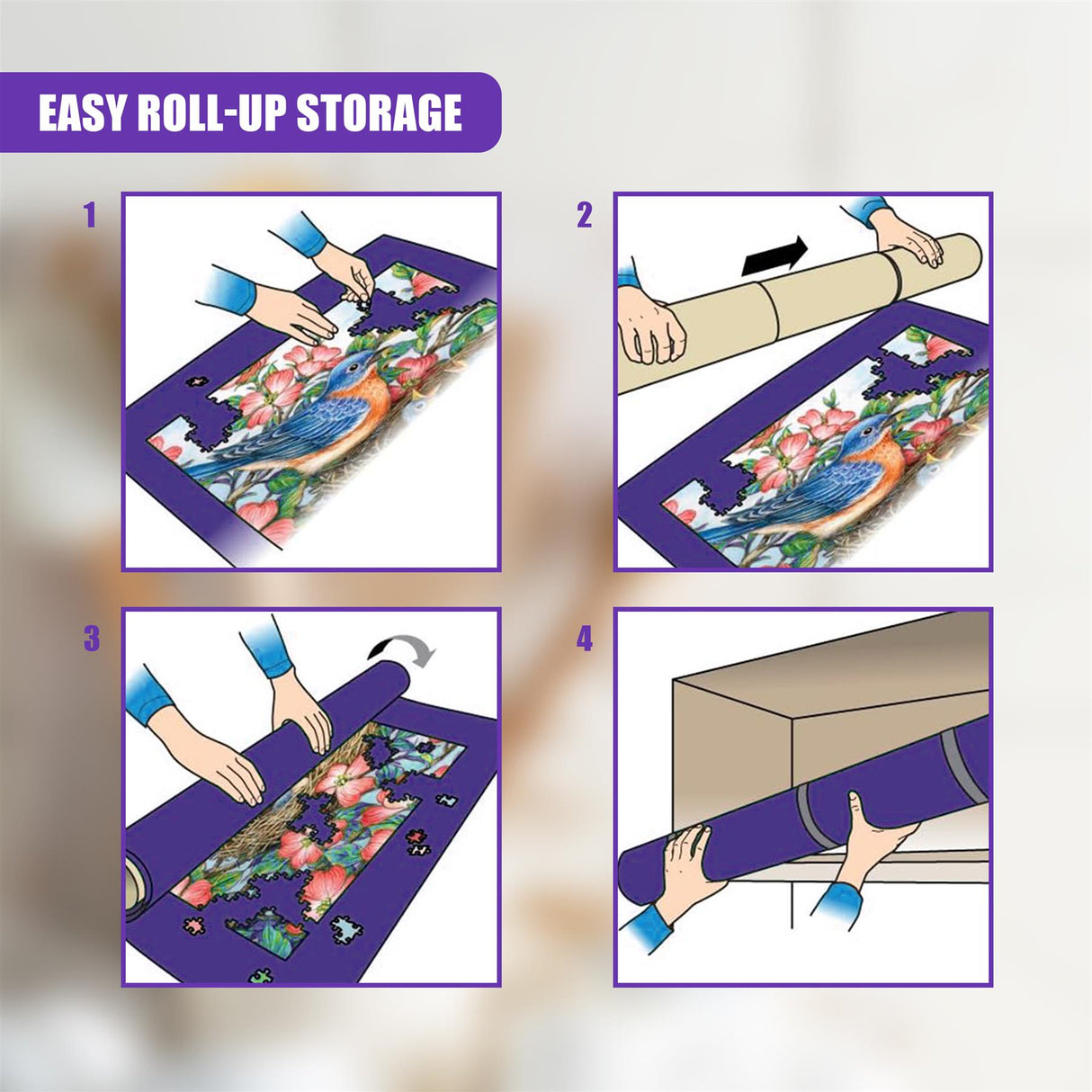 Giant Jigsaw Roll Up by The Magic Toy Shop - UKBuyZone