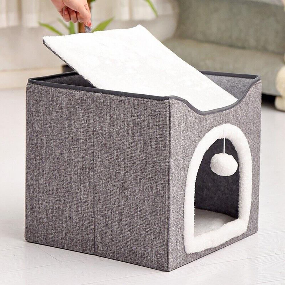 Foldable Cosy Cat Houses by GEEZY - UKBuyZone