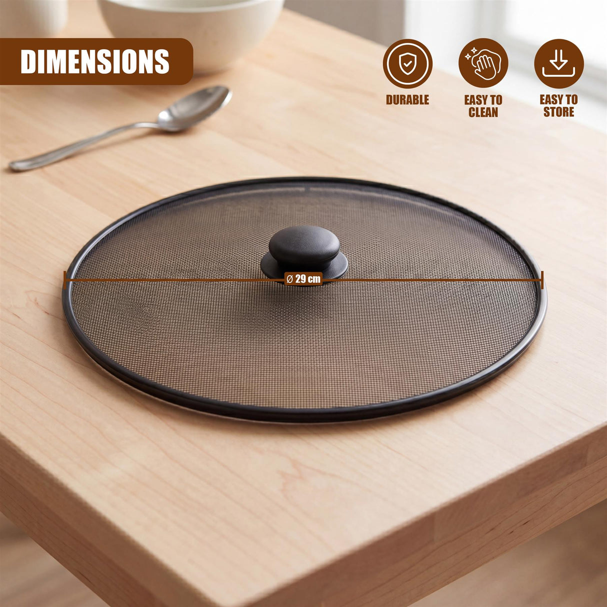 Splatter Screen 29 cm