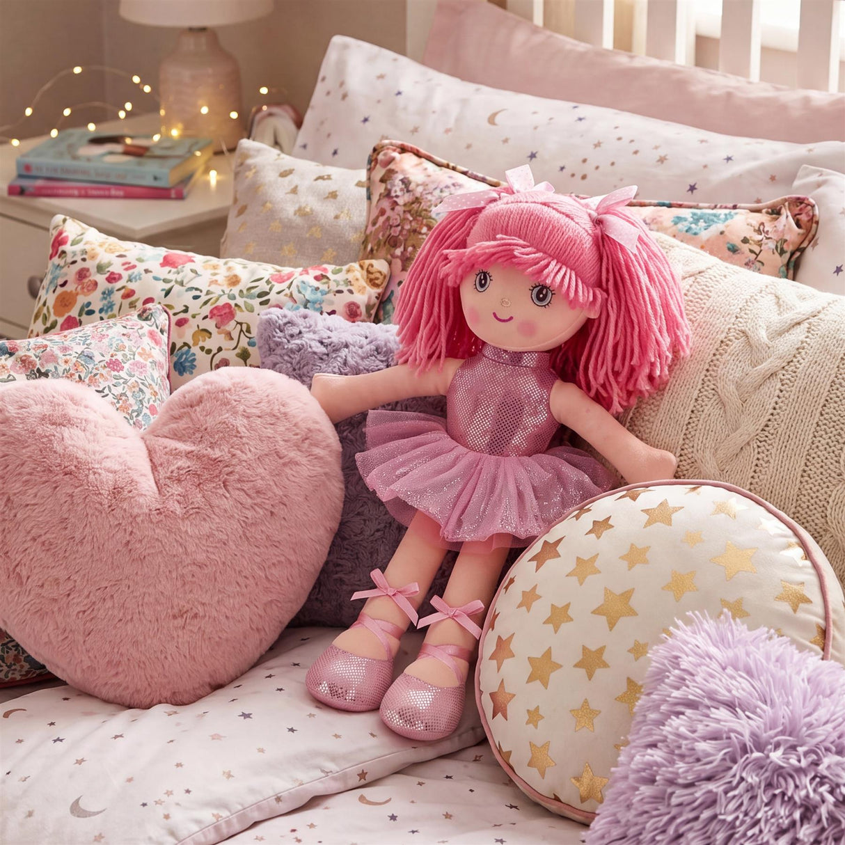 Ballerina Rag Doll 16"