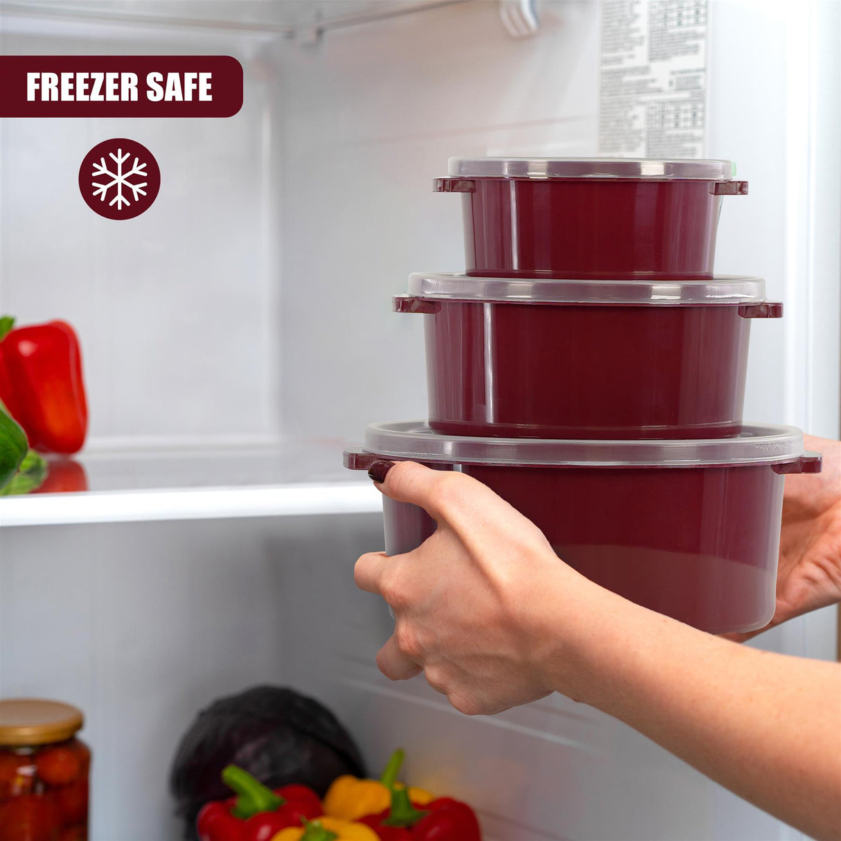 Microwave Bowls with Vented Lids - Set of 3 by GEEZY - UKBuyZone