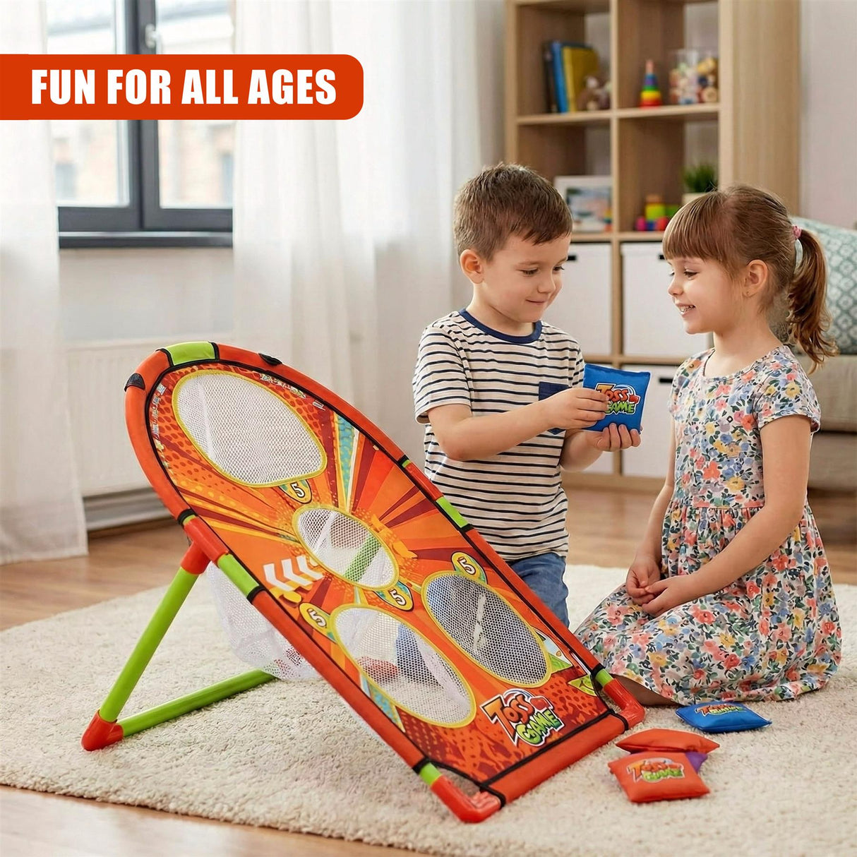 Bag Toss Game Set Outdoor Indoor Play-set