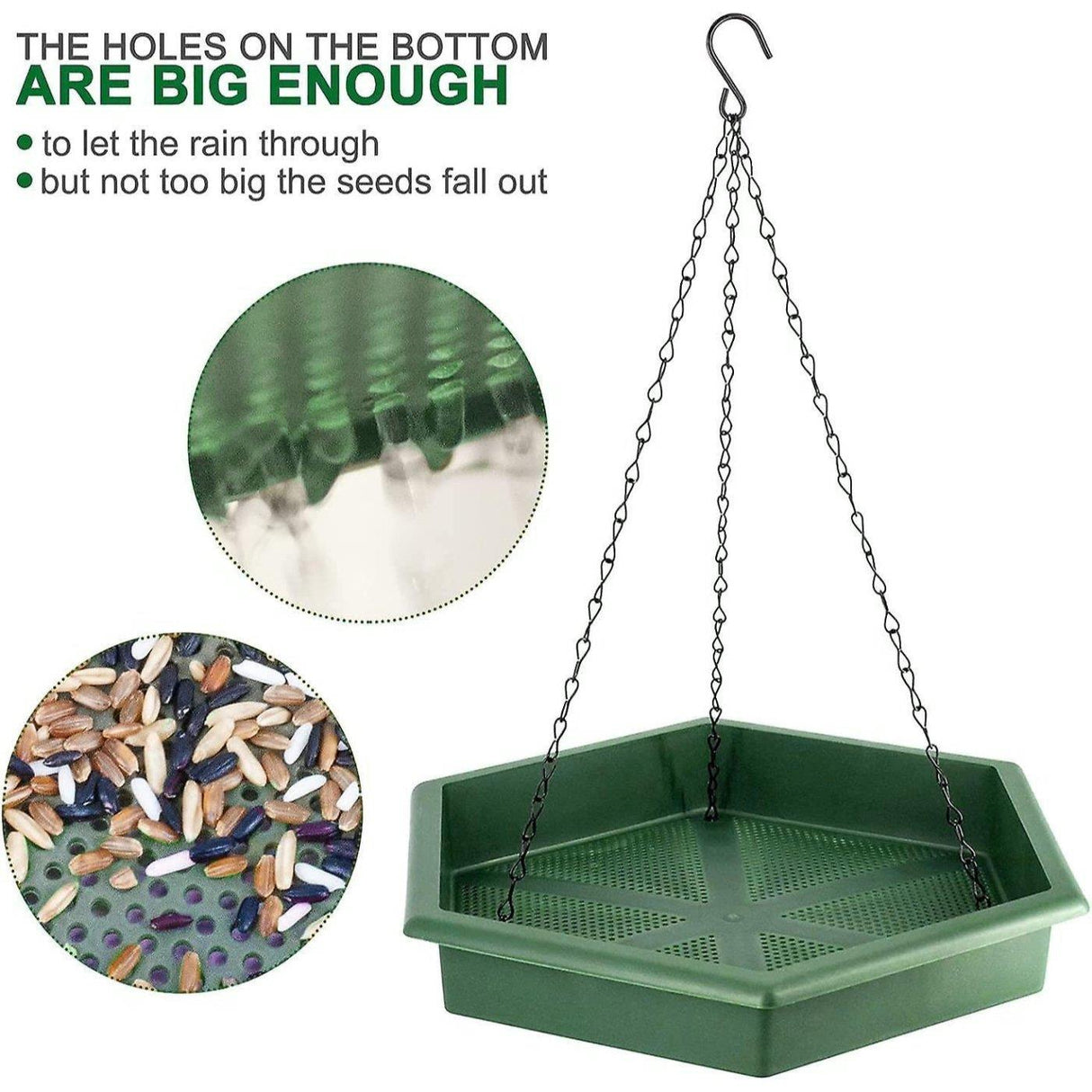 2 in 1 Bird Feeder & Bath by GEEZY - UKBuyZone