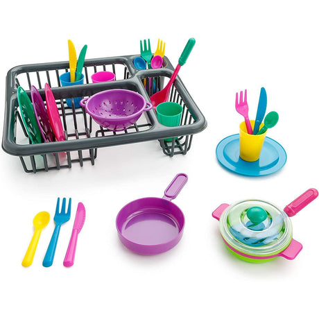 27 Pieces Kitchen Accessories Play Set For Kids by The Magic Toy Shop - UKBuyZone
