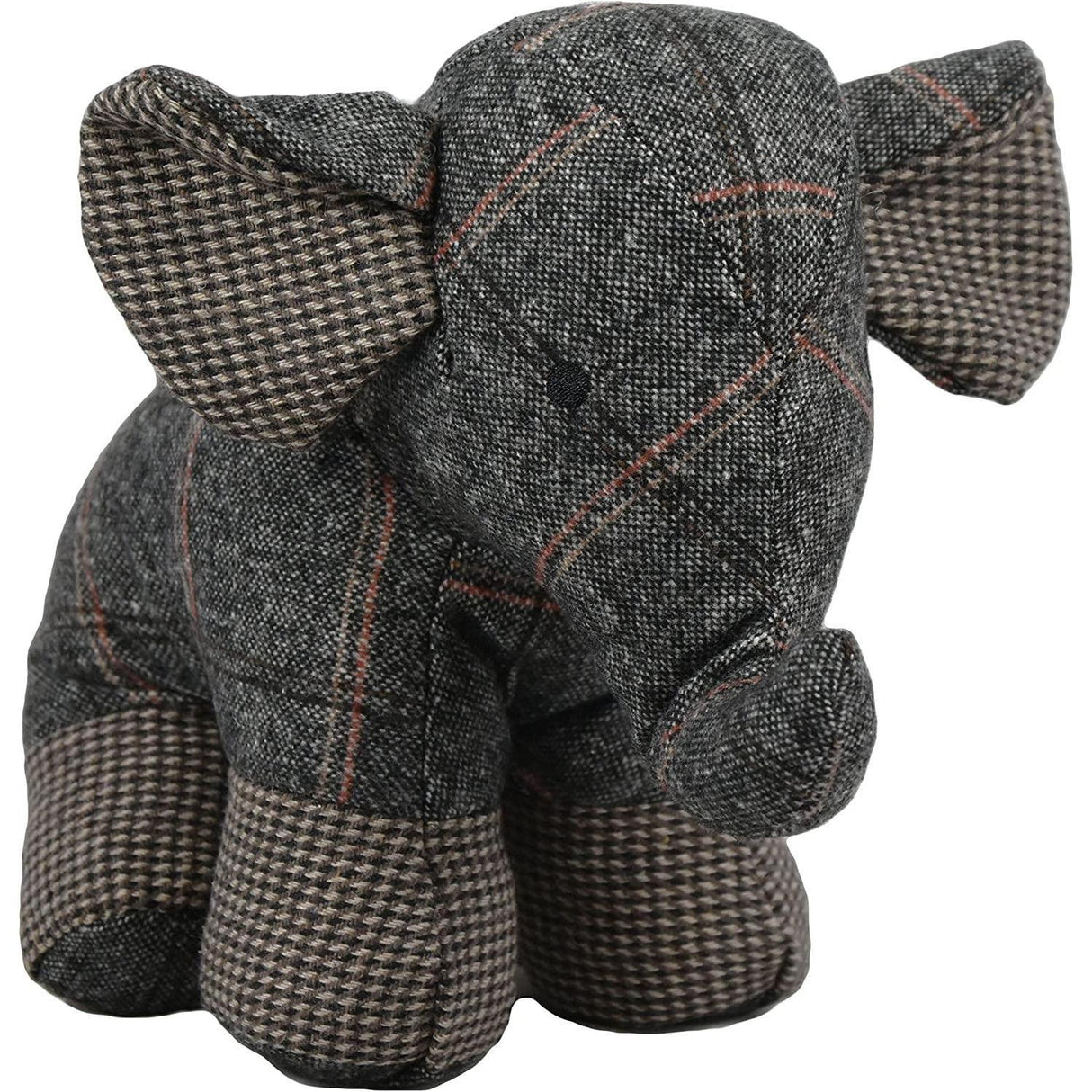 Tartan Elephant Door Stopper by The Magic Toy Shop - UKBuyZone