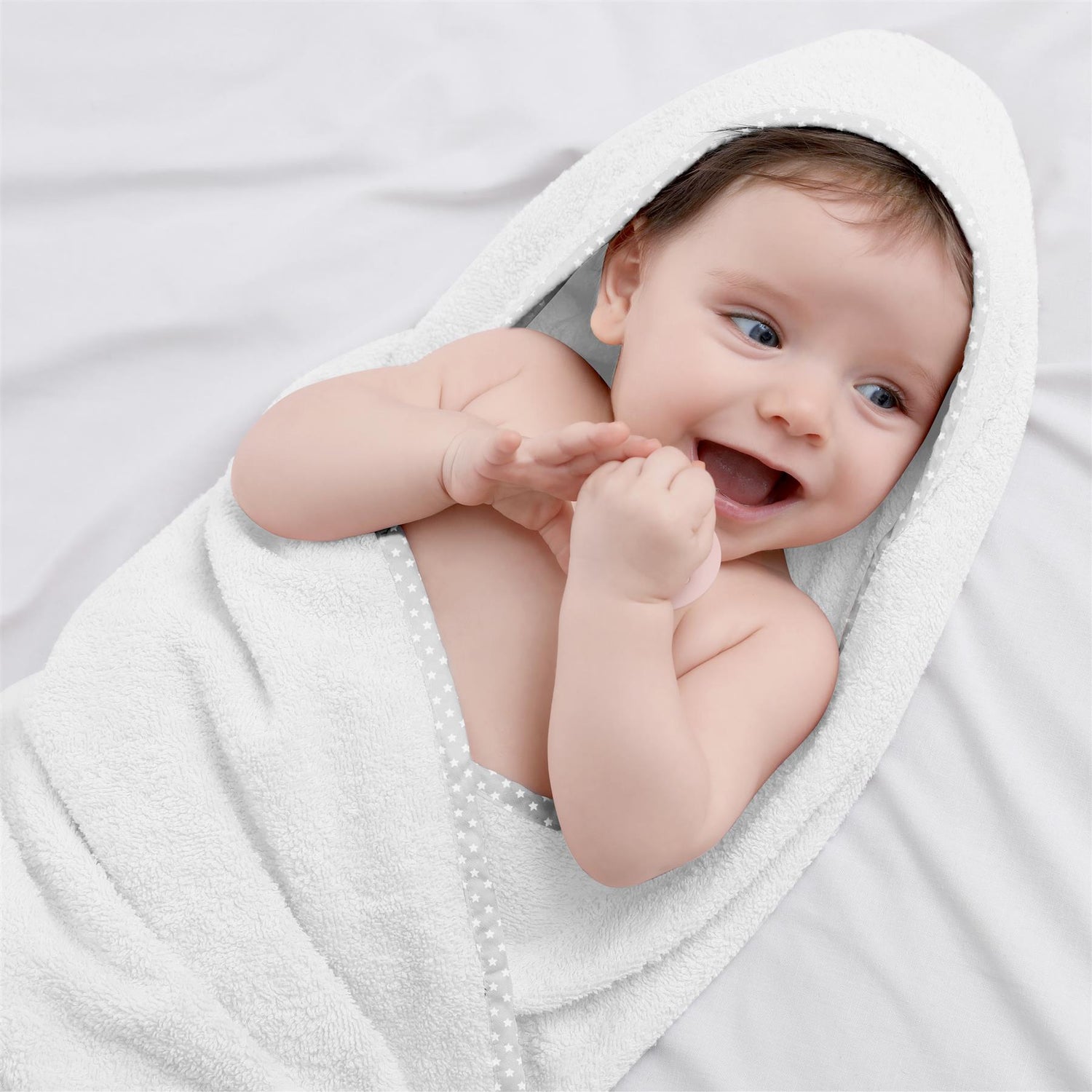 Set of 2 Hooded Baby Bath Towel by GEEZY - UKBuyZone