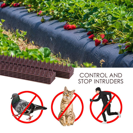 Anti Climb Fence Wall Spikes 10 Pieces by GEEZY - UKBuyZone