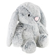 10" Plush Super Soft Grey Rabbit Cuddly Toy by The Magic Toy Shop - UKBuyZone