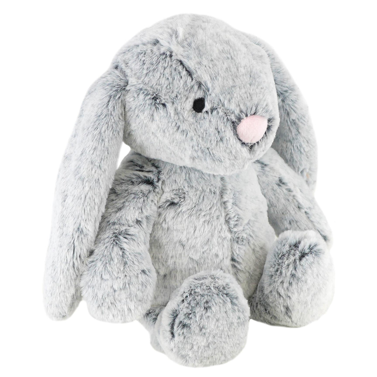 10" Plush Super Soft Grey Rabbit Cuddly Toy by The Magic Toy Shop - UKBuyZone