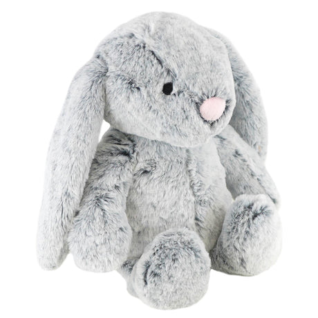 10" Plush Super Soft Grey Rabbit Cuddly Toy by The Magic Toy Shop - UKBuyZone