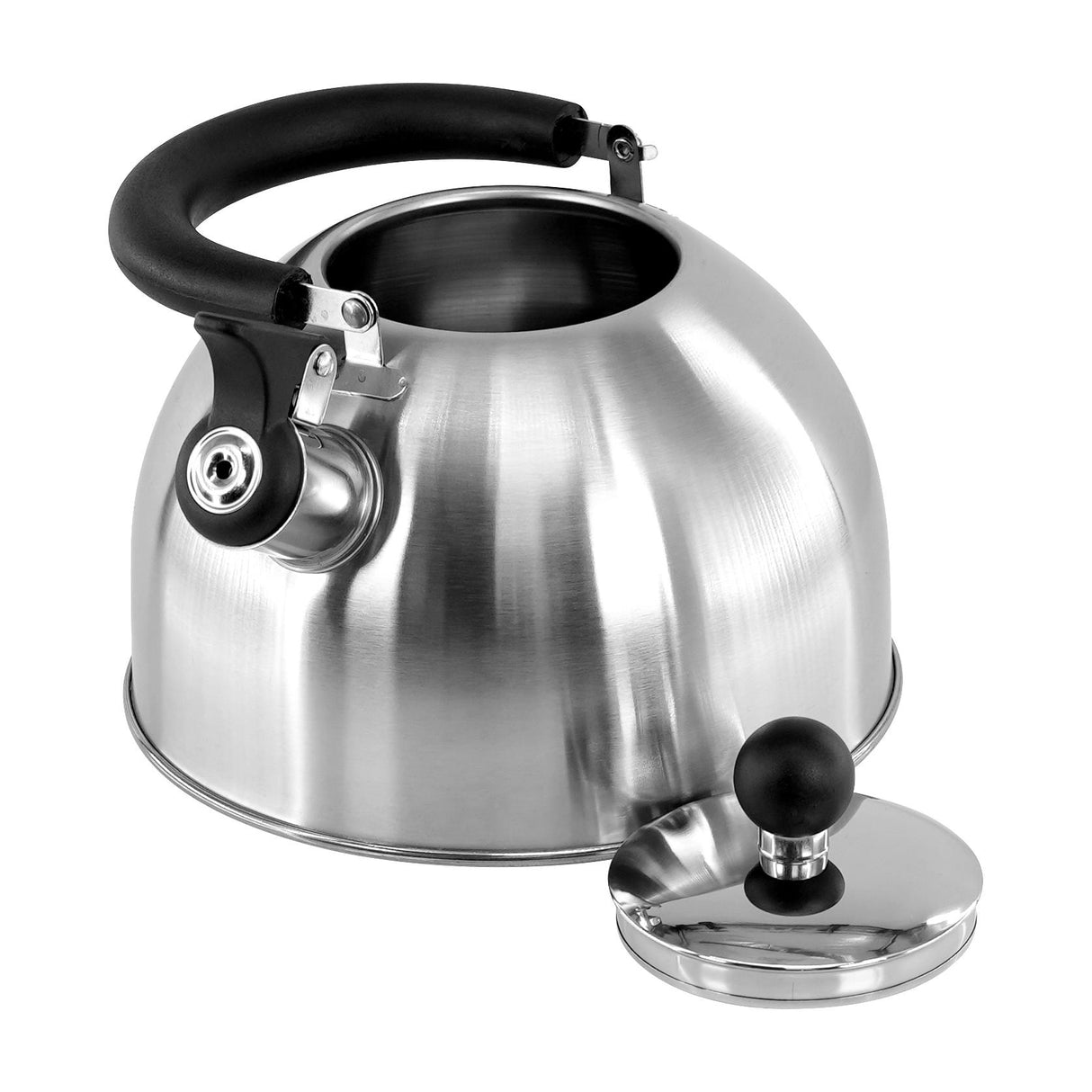 2.5 L Stainless Steel Whistling Camping Kettle by GEEZY - UKBuyZone