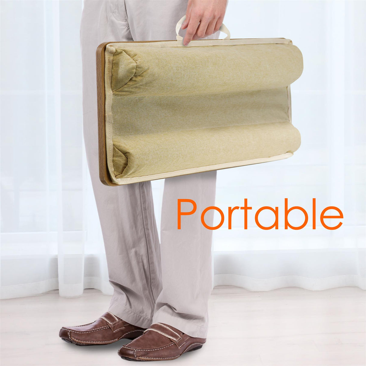 Lap Desk Laptop Table With Phone Slot Mouse Pad by GEEZY - UKBuyZone