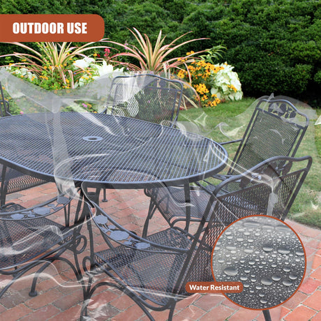 Clear Dust Sheets 4x5m - Set of 5 by GEEZY - UKBuyZone