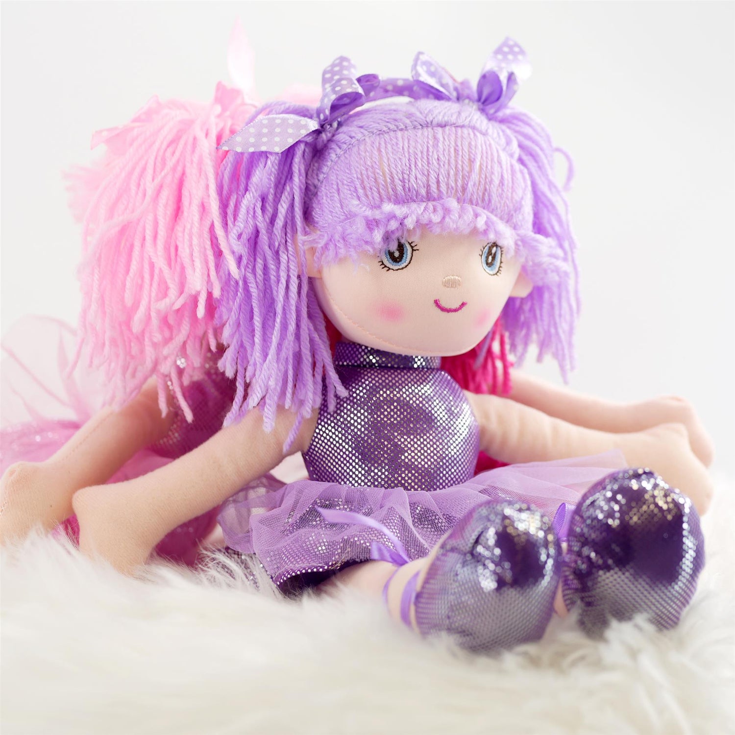 Ballerina Rag Doll 16" by BiBi Doll - UKBuyZone
