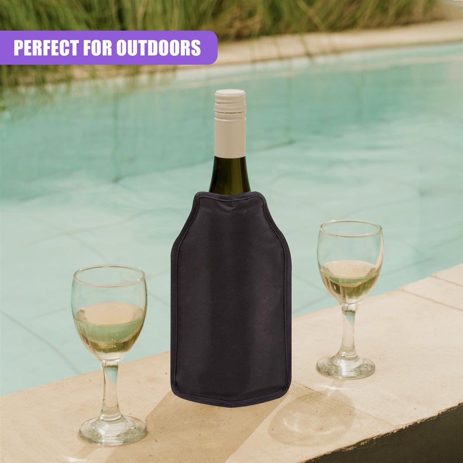 Wine Bottle Cooler Sleeve by Geezy - UKBuyZone