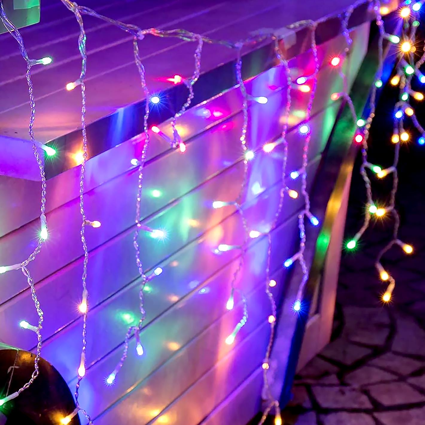 200 Pastel Multicoloured Fairy Lights With Time by The Magic Toy Shop - UKBuyZone