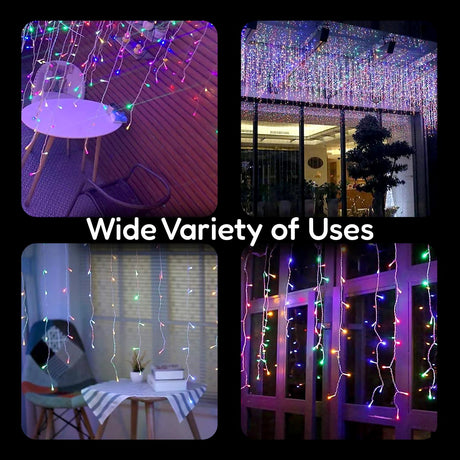 200 Pastel Multicoloured Fairy Lights With Time by The Magic Toy Shop - UKBuyZone