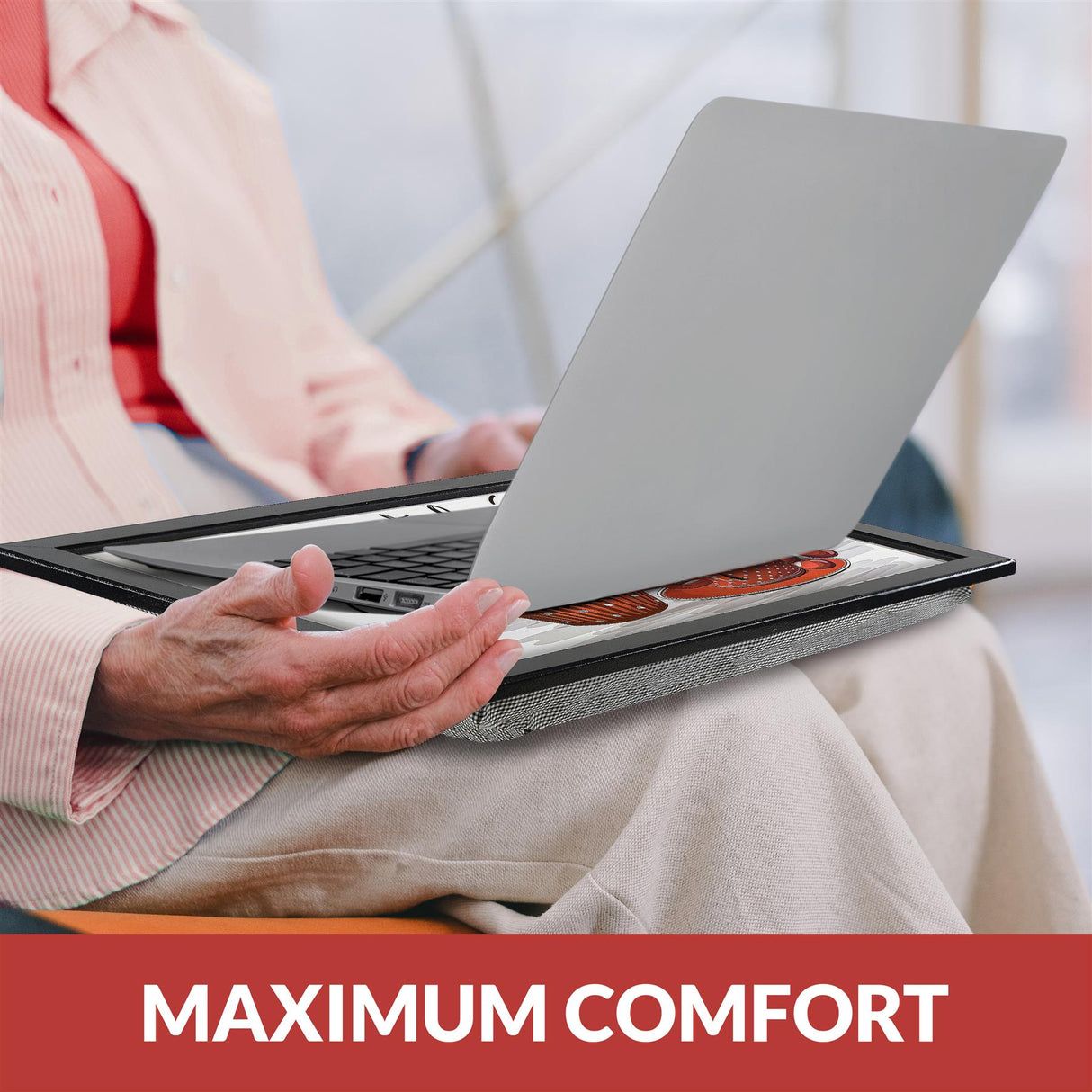 Lap Tray With Bean Bag Cushion (Sweet Day) by The Magic Toy Shop - UKBuyZone