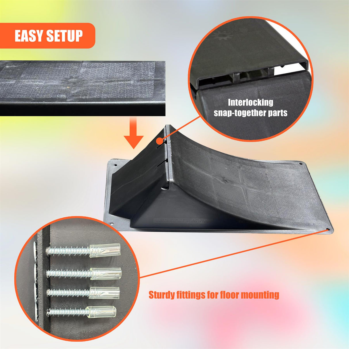Double Mini Skate Ramp Set by GEEZY - UKBuyZone