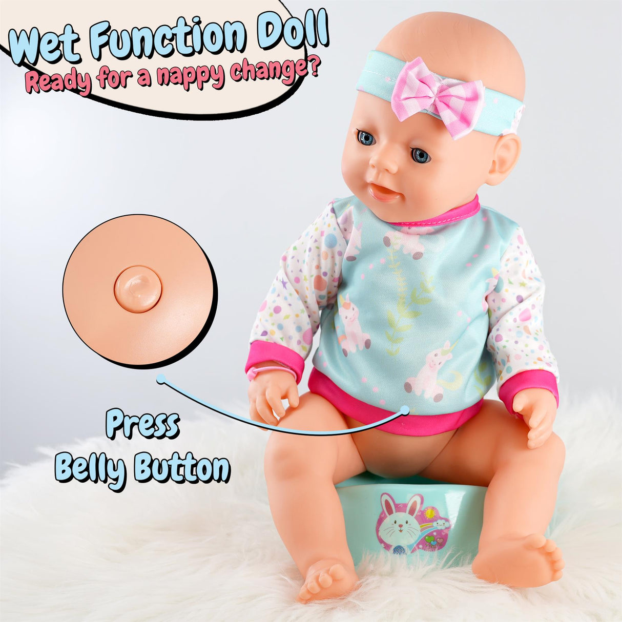 Interactive Baby Doll Playset by BiBi Doll - UKBuyZone