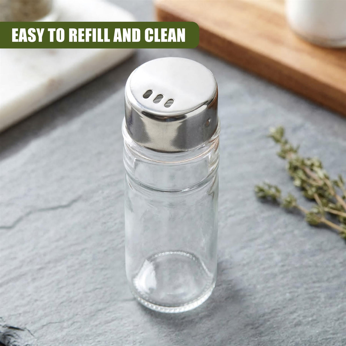 4 Piece Condiment Set