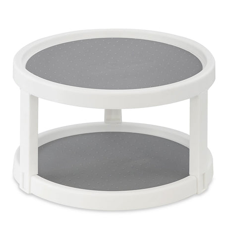 2 Tier Rotating Spice Rack 25cm by GEEZY - UKBuyZone