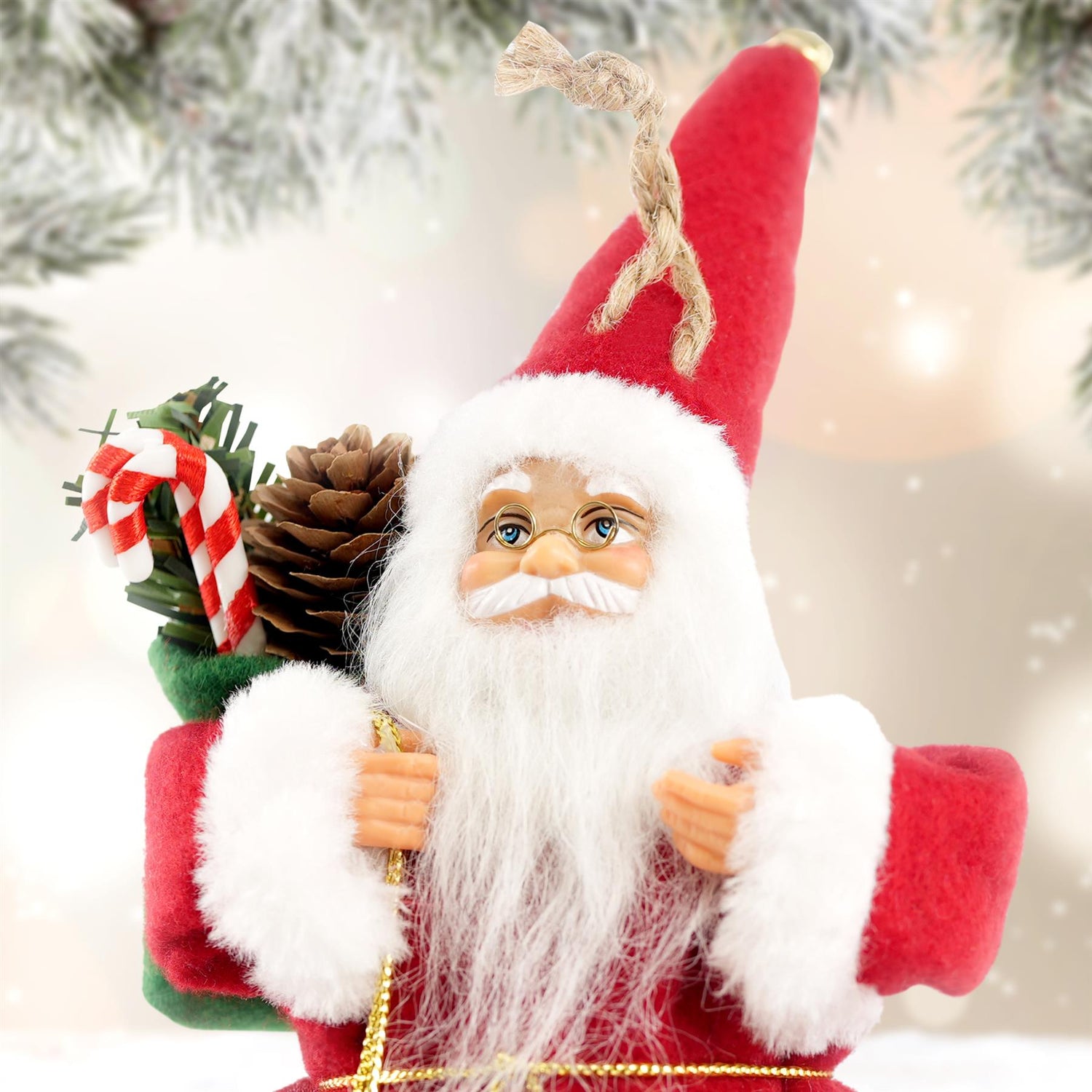 10" Santa Claus Figure by The Magic Toy Shop - UKBuyZone