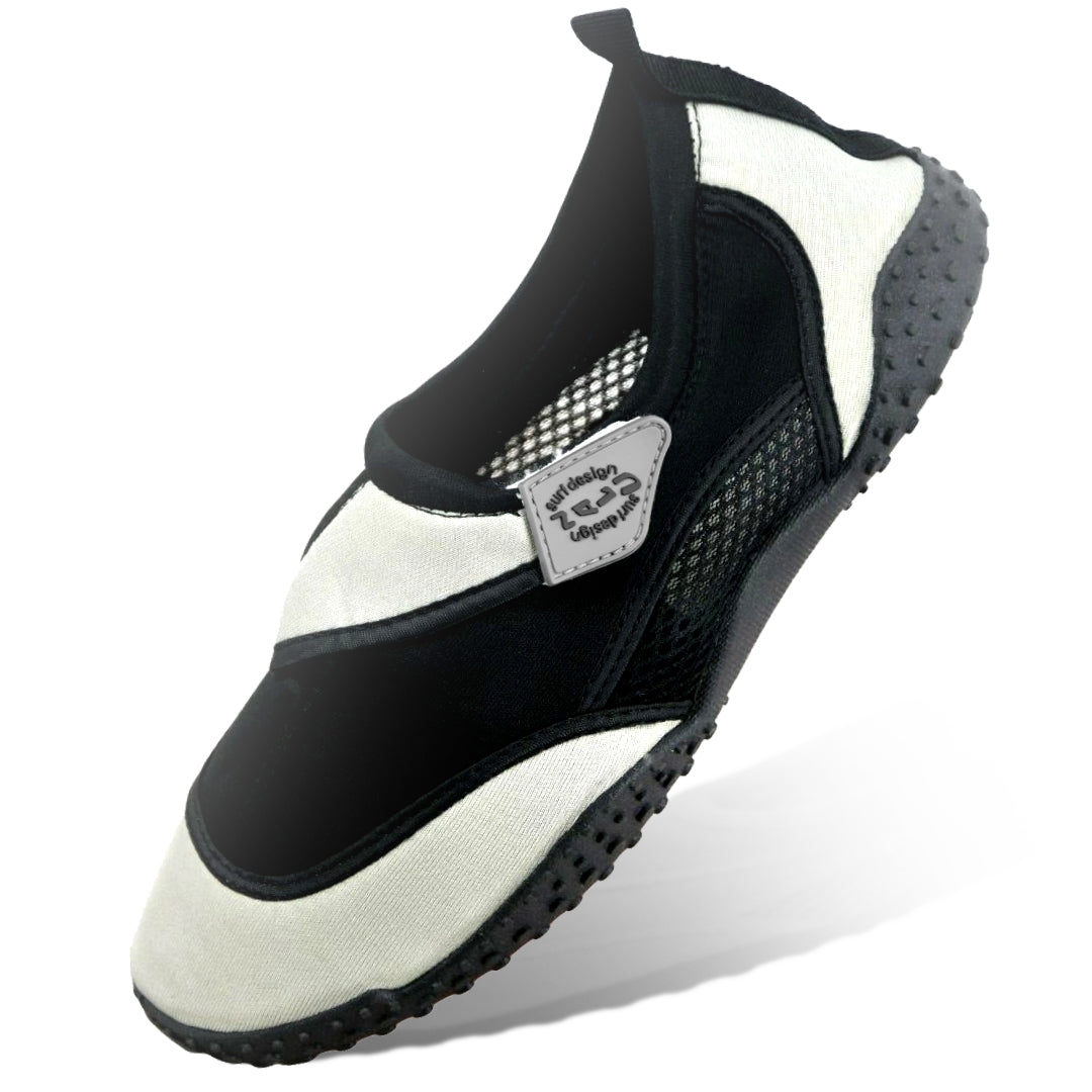 Grey Neoprene Aqua Shoes by GEEZY - UKBuyZone
