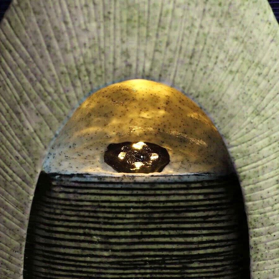 Wall Design Water Feature Outdoor With LED by GEEZY - UKBuyZone