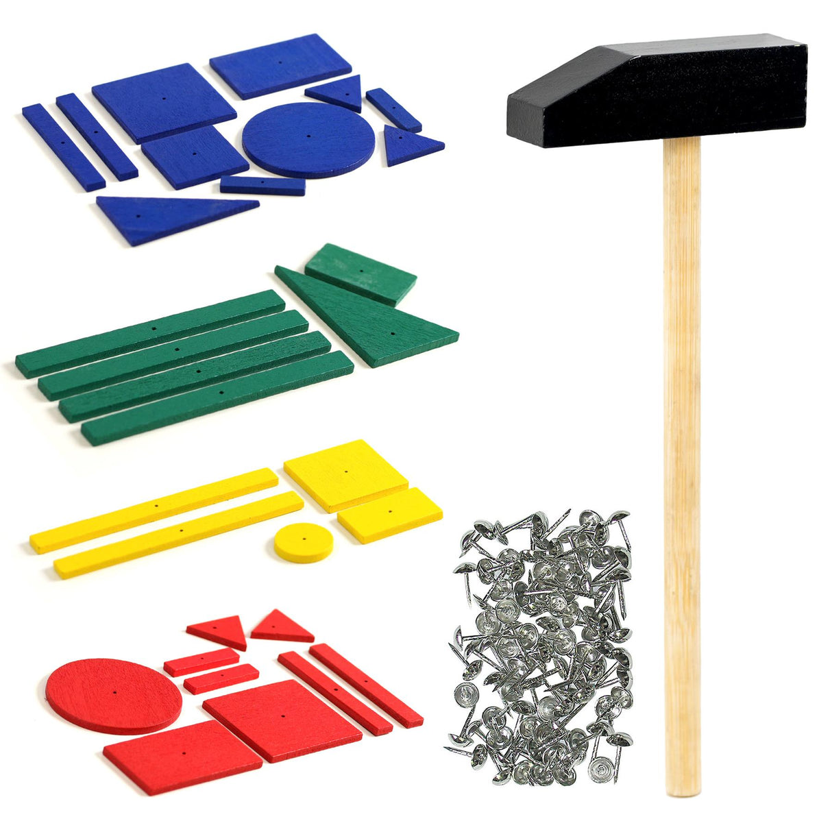 Hammer and Nail Tap Art Set by The Magic Toy Shop - UKBuyZone