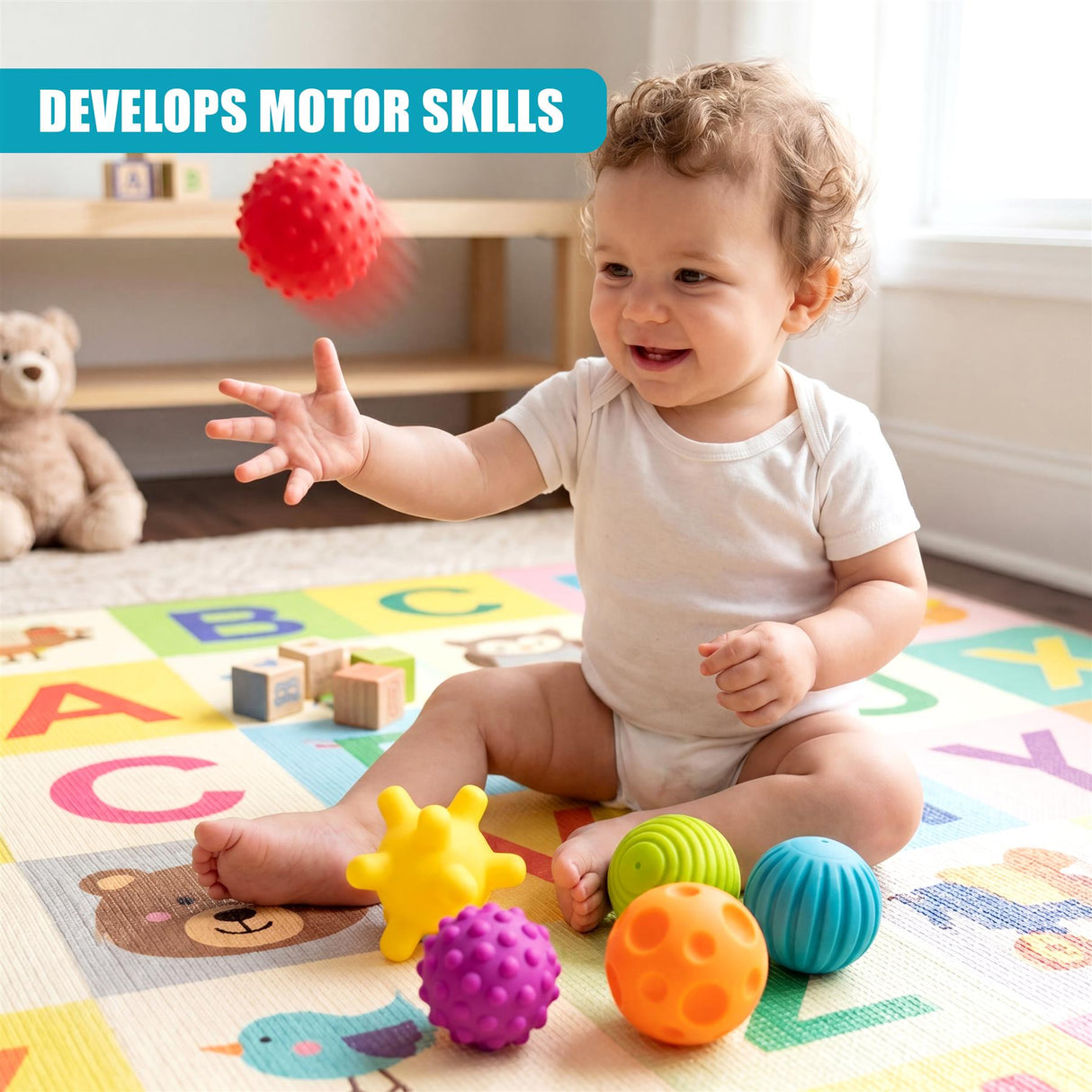 Baby Sensory Balls Set of 6