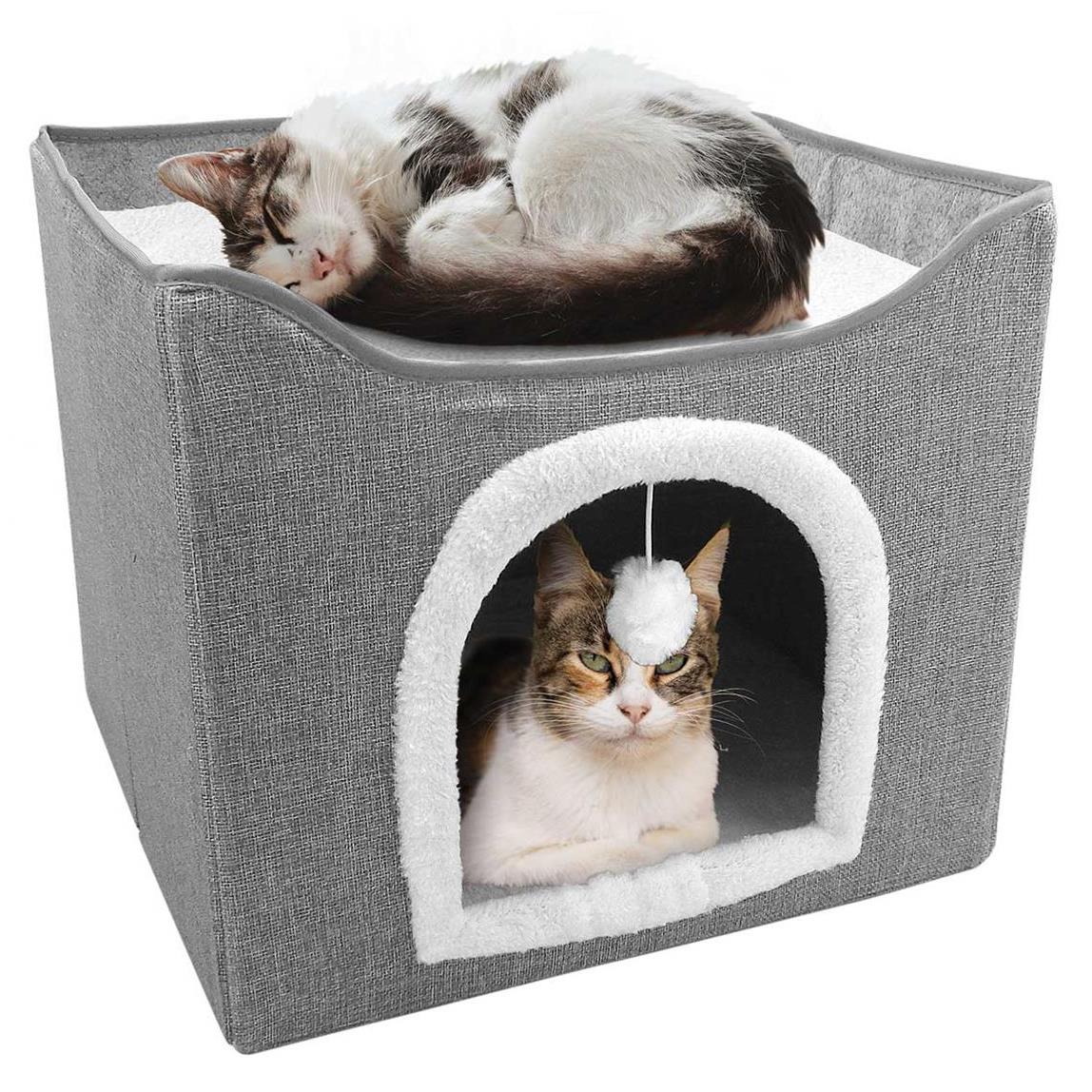 Foldable Cosy Cat Houses by GEEZY - UKBuyZone
