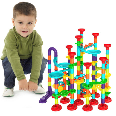 197 Pieces Marble Run Game by The Magic Toy Shop - UKBuyZone