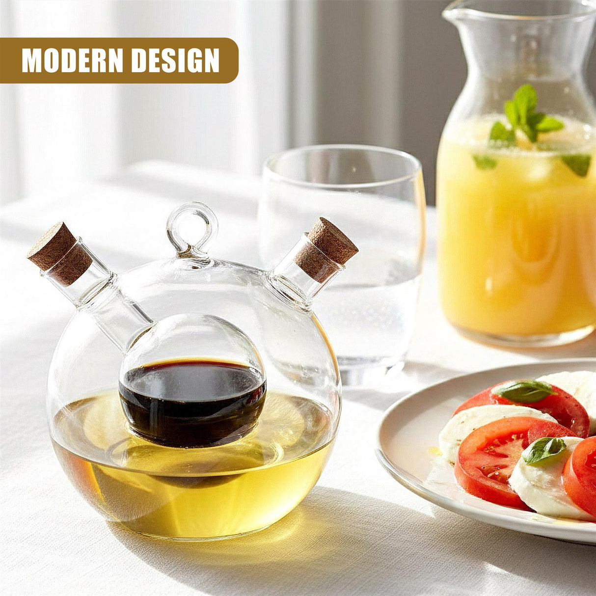 2 in 1 Oil Dispenser Bottle