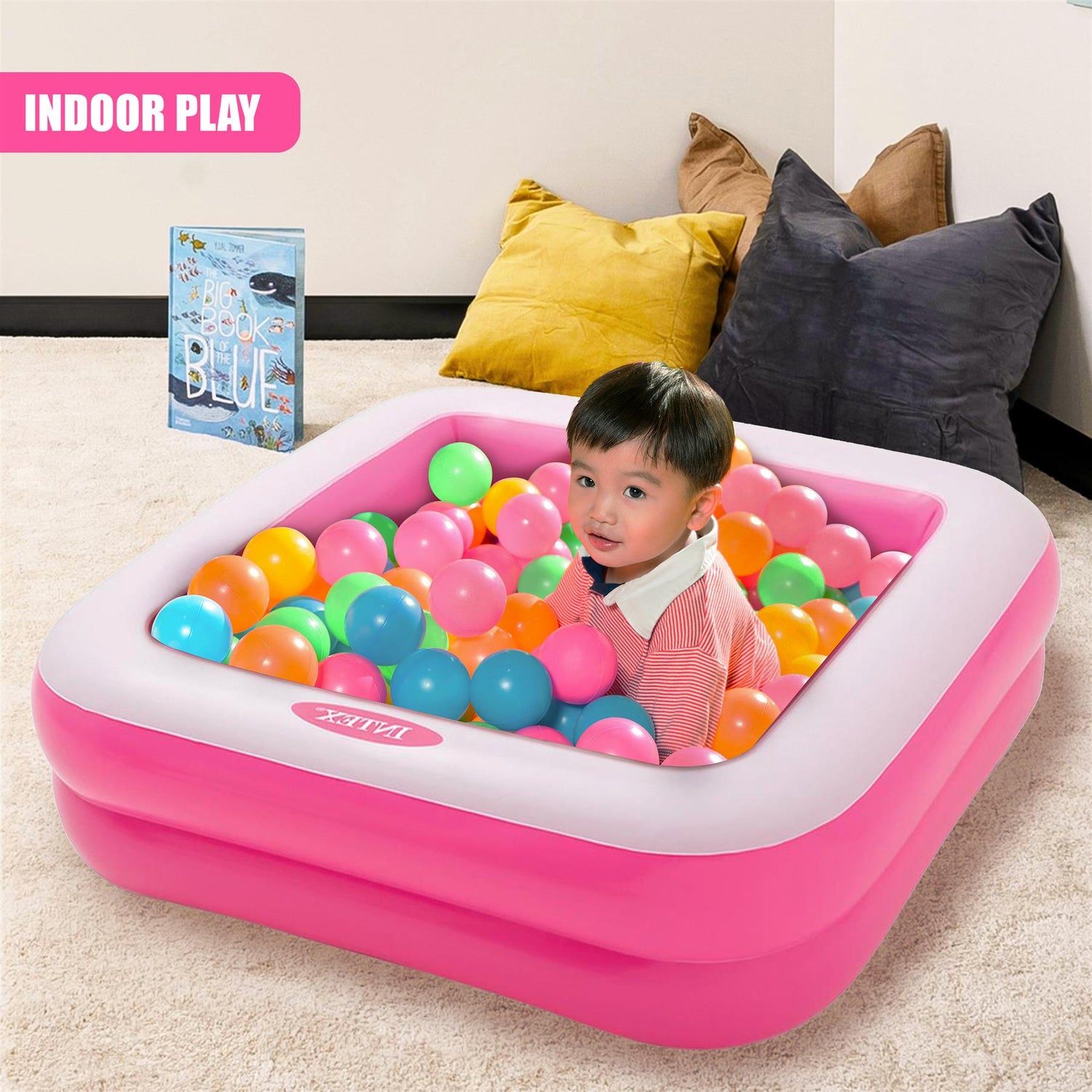Intex Inflatable Square Paddling Pool by Intex - UKBuyZone