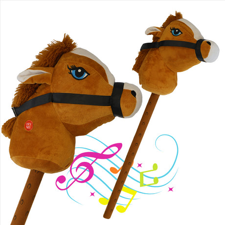 Brown Hobby Horse by The Magic Toy Shop - UKBuyZone