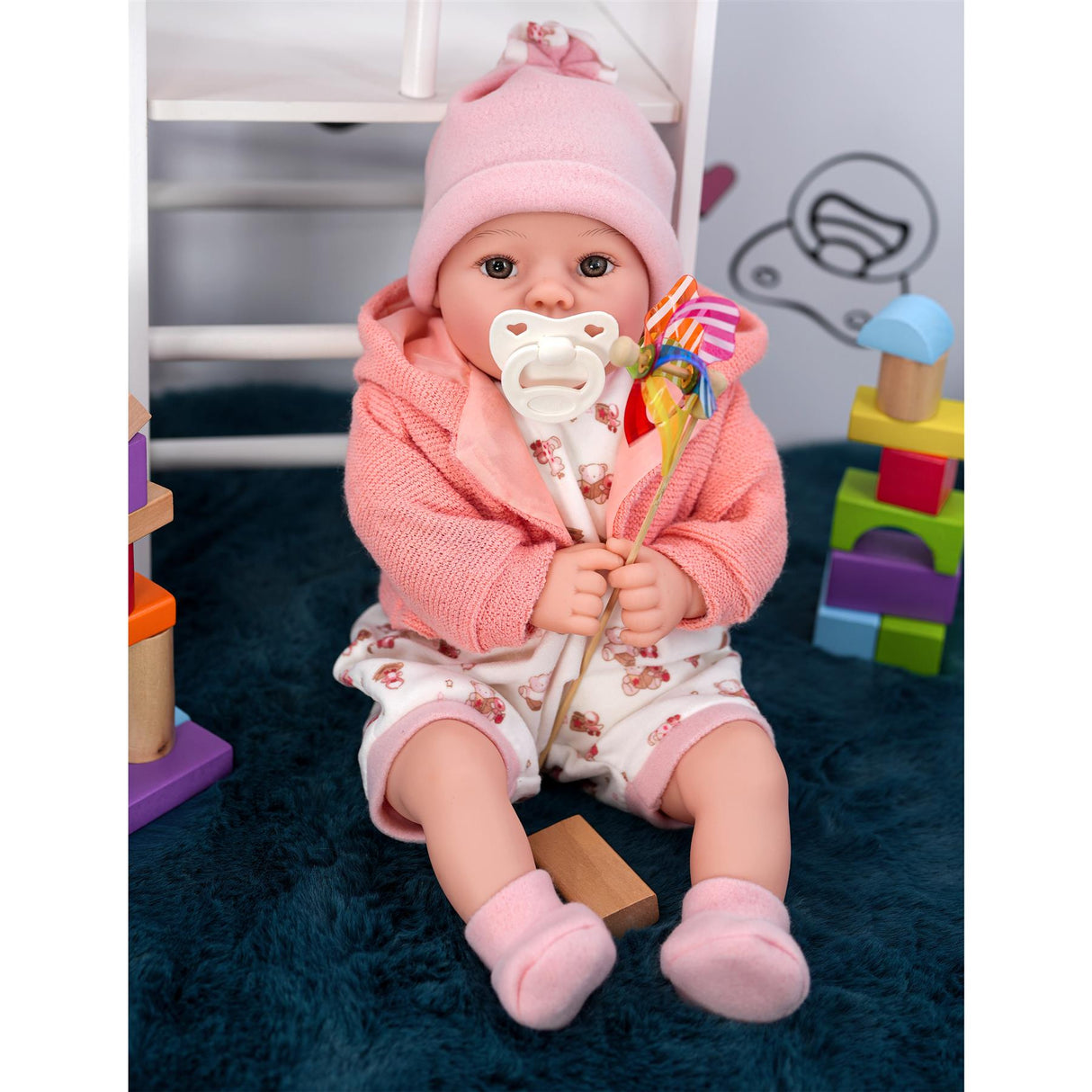 BiBi Baby Doll - Peach (45 cm / 18") by BiBi Doll - UKBuyZone