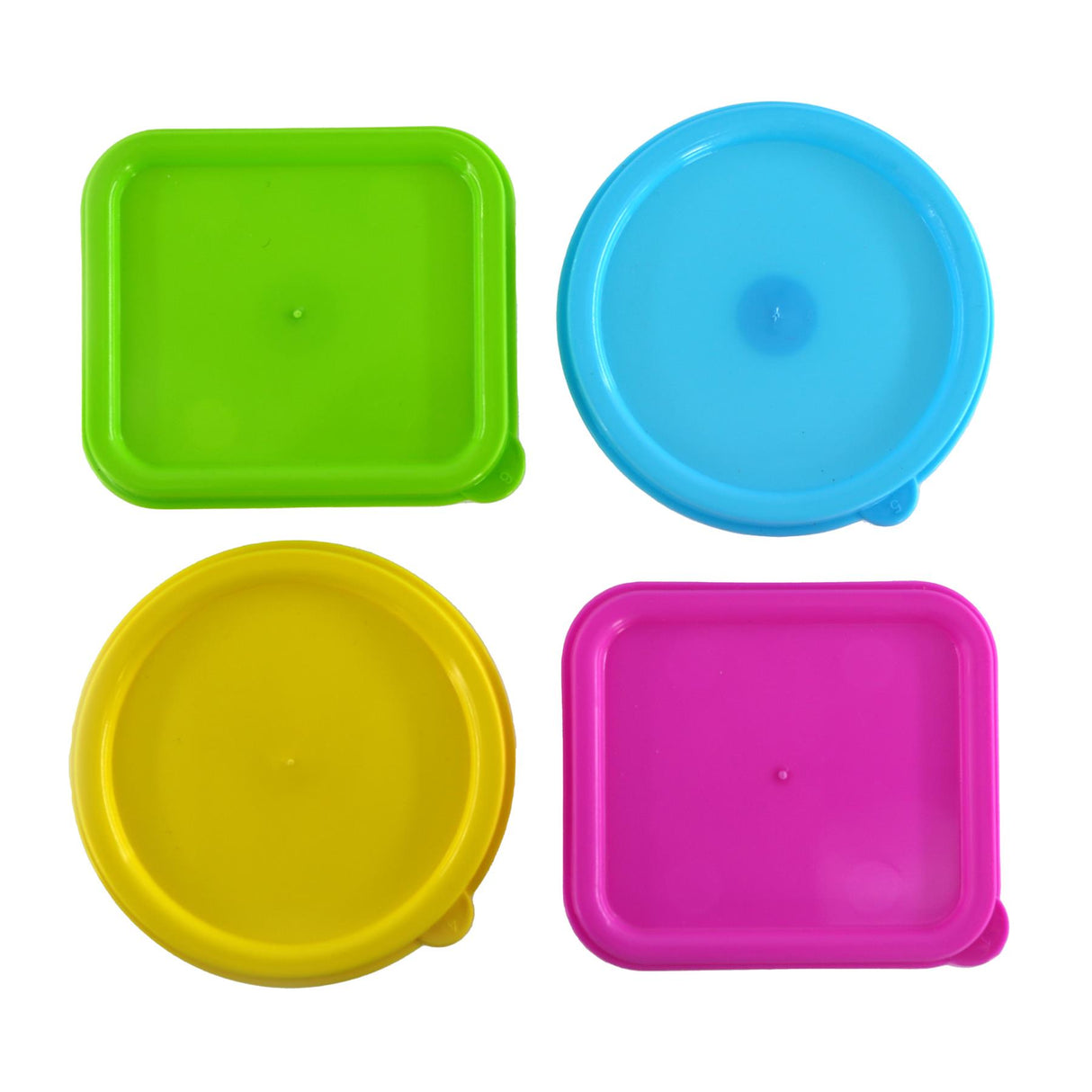 Set of 4 Mini Food Storage Containers with Lids by GEEZY - UKBuyZone