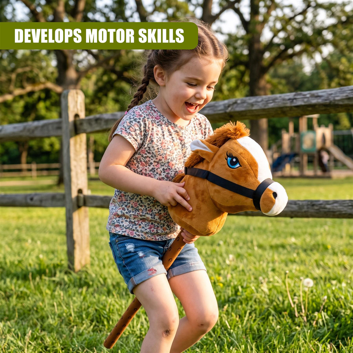 Hobby Horse - Brown