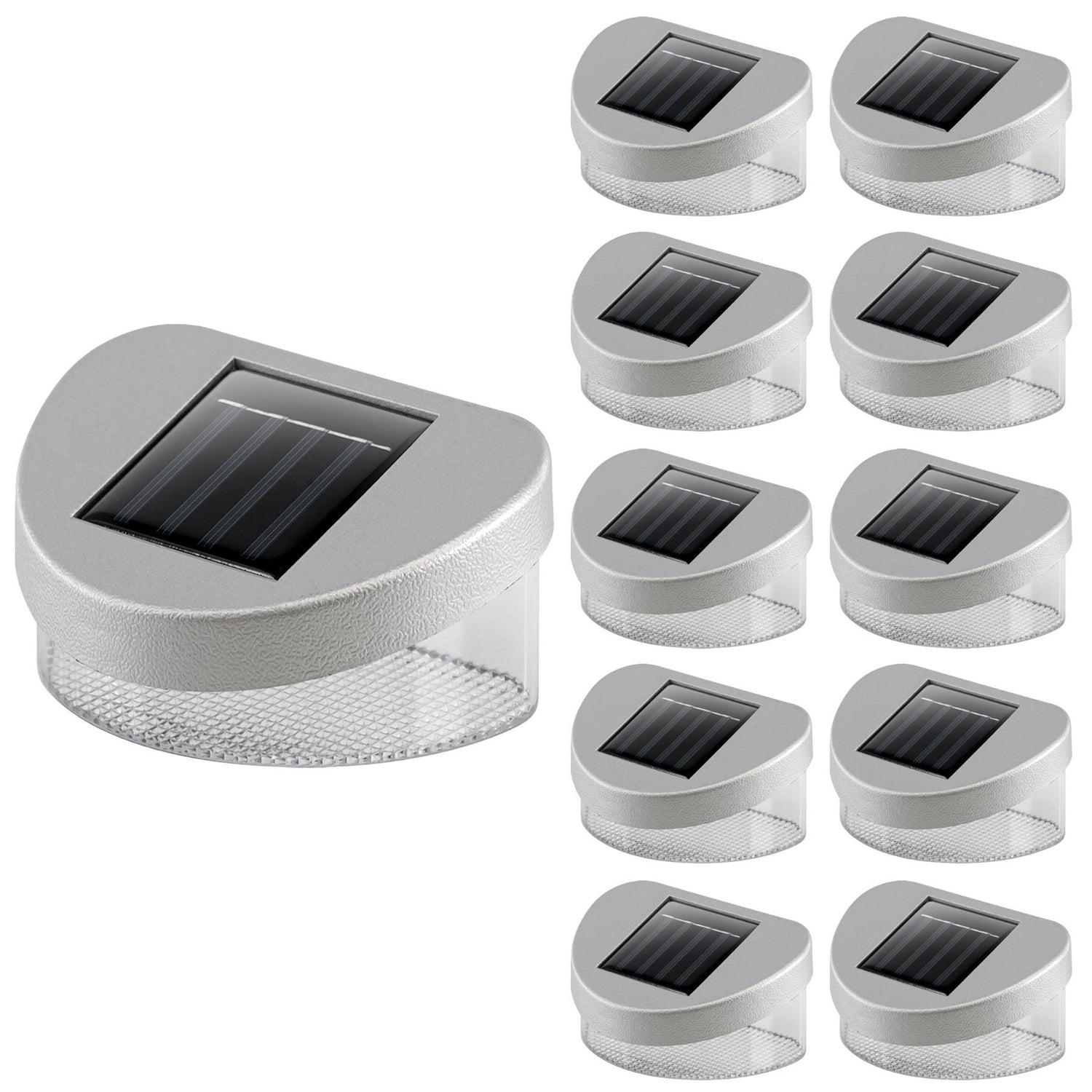LED Solar Fence Lights by GEEZY - UKBuyZone