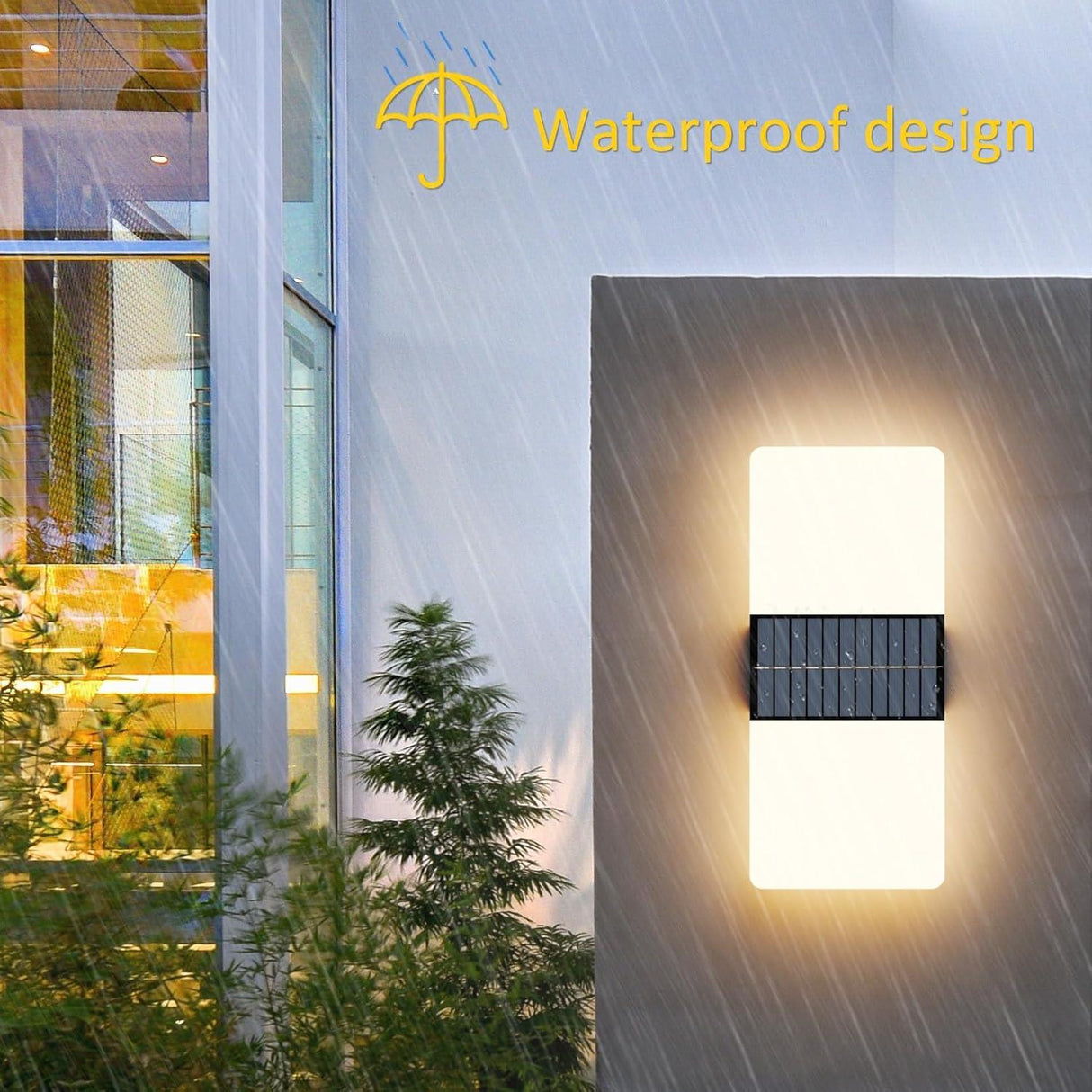 Acrylic Solar Wall Lights