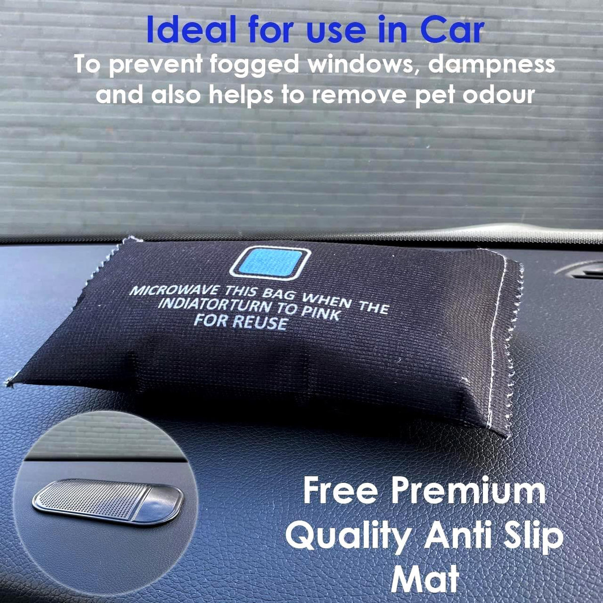 Reusable Dehumidifier Bag  for Car and Home by GEEZY - UKBuyZone