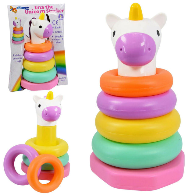 "Una The Unicorn" Stacking Rings by The Magic Toy Shop - UKBuyZone