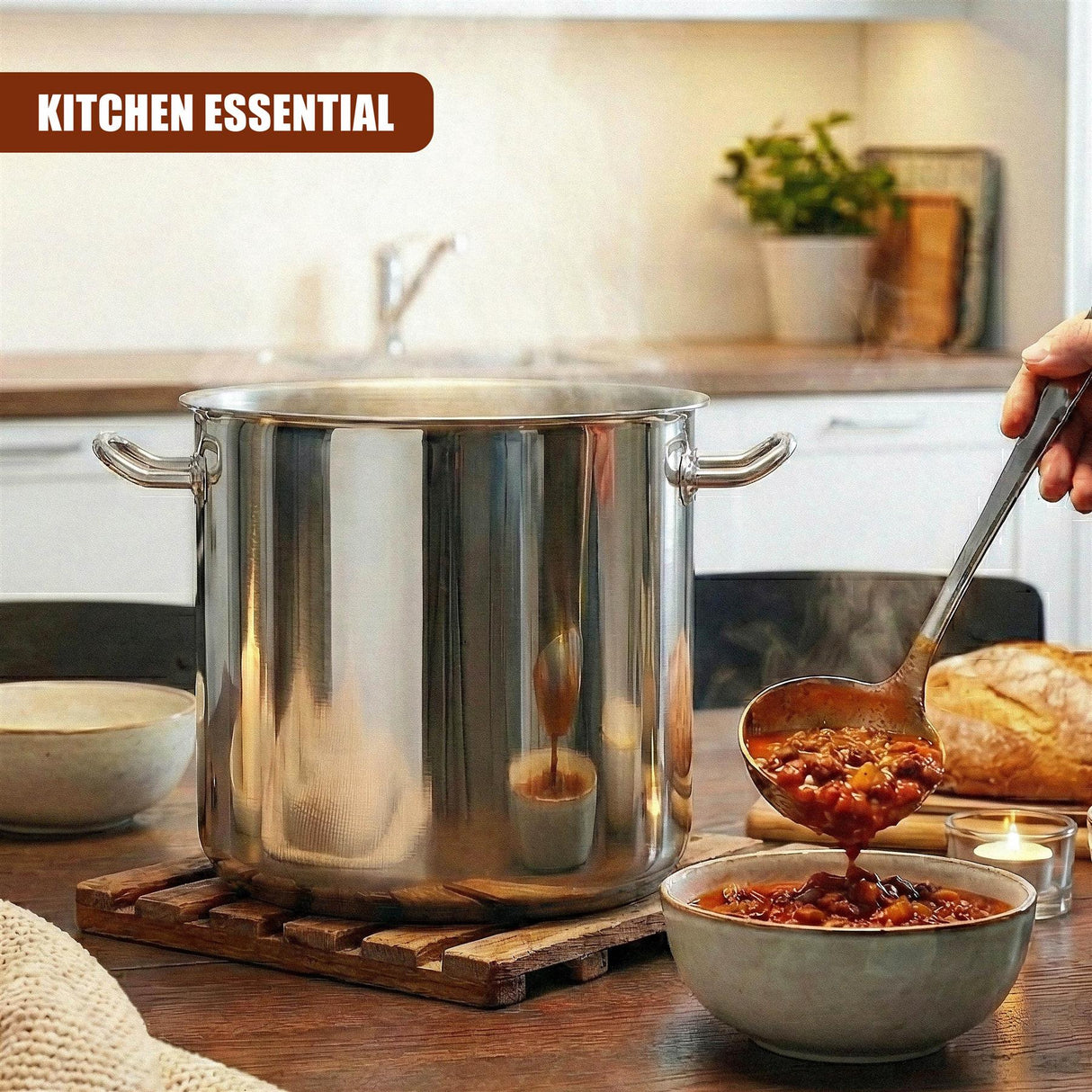 Arian Gastro Stock Pot - 21 Litre