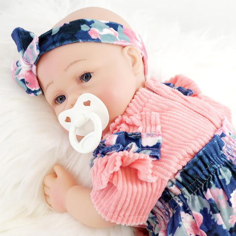 BiBi Reborn Awake Girl "Sweet Pea" (43 cm / 17") by BiBi Doll - UKBuyZone