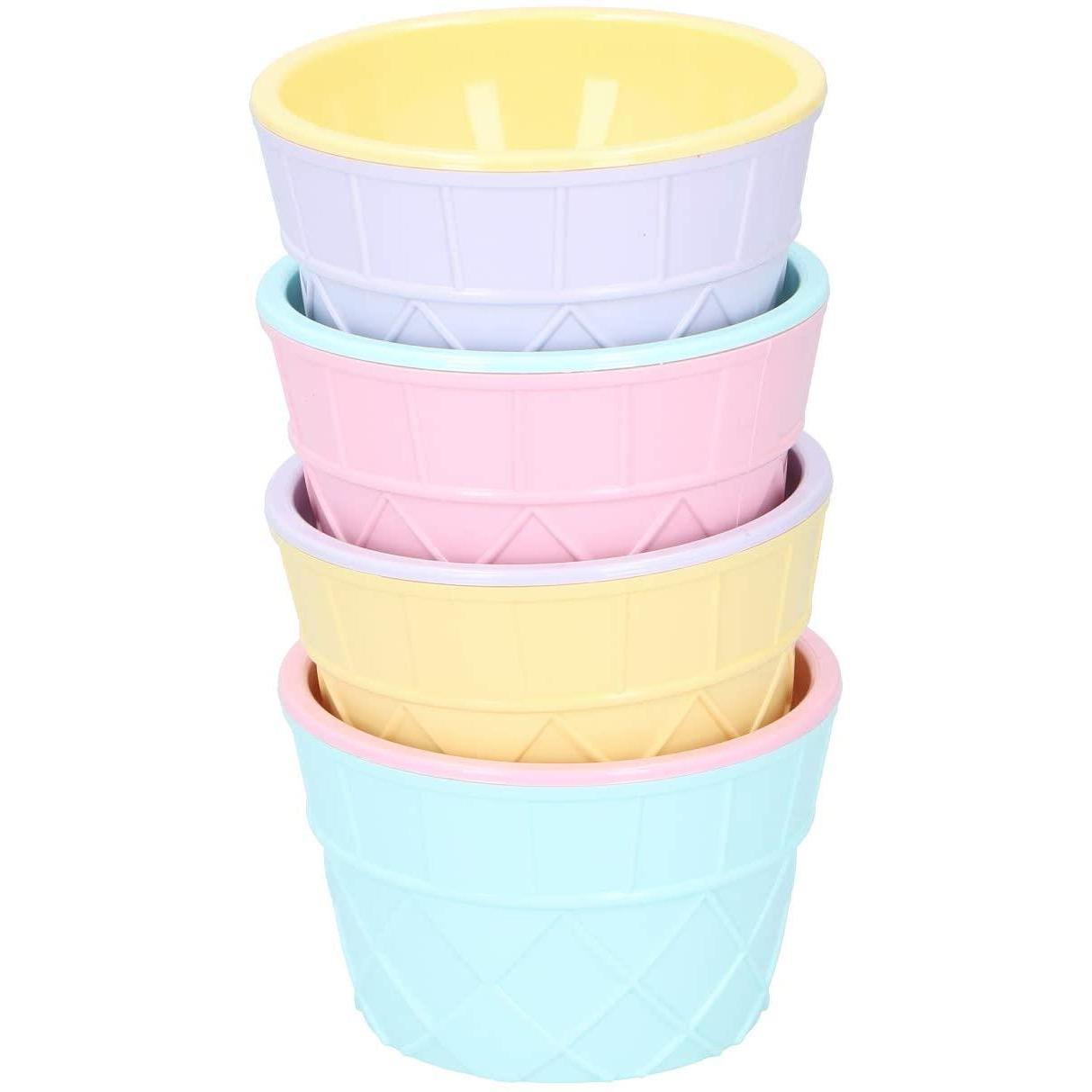 Ice Cream Bowls With Scoops by The Magic Toy Shop - UKBuyZone