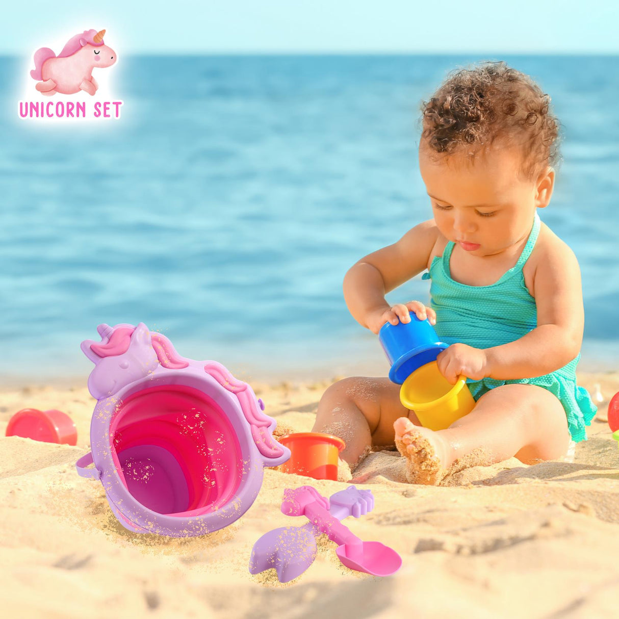Animal Beach Bucket Set by The Magic Toy Shop - UKBuyZone